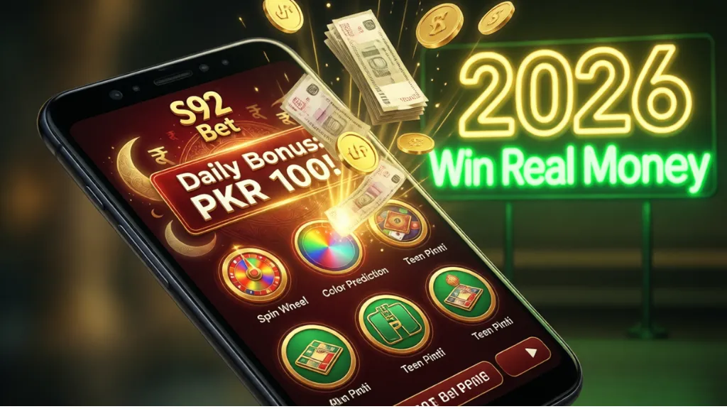 S92 betGame Download 2026 Real Money Earning App Review Pakistan