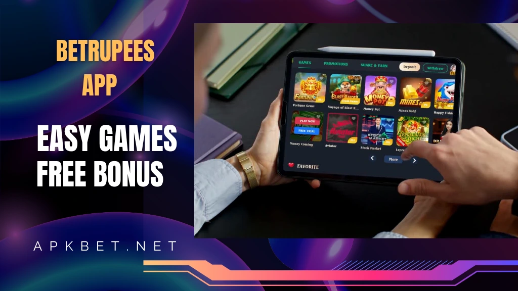 BetRupees app game library