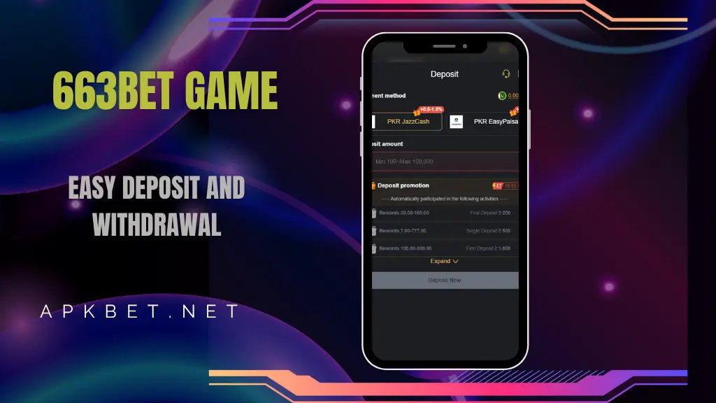 663bet game easy deposit free withdraws