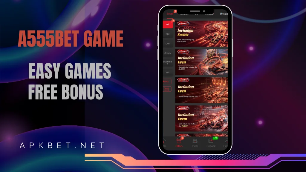 a555bet game library